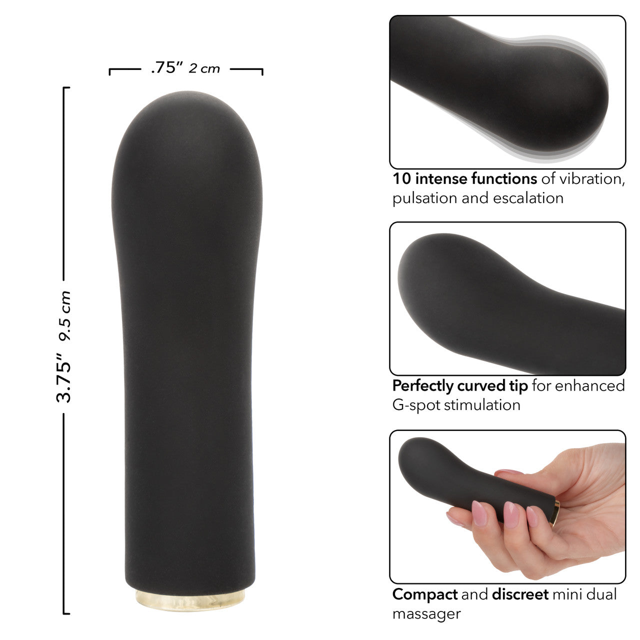 CalExotics Raven Lover Vibrator Rechargeable