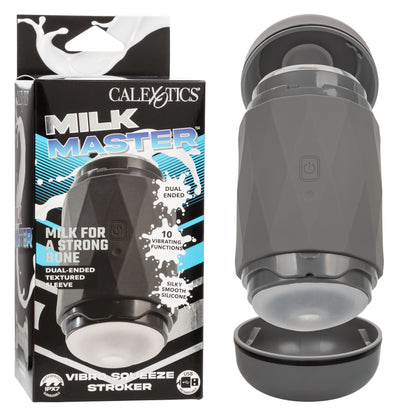 Milk Masterâ„¢ Vibro Squeeze Stroker