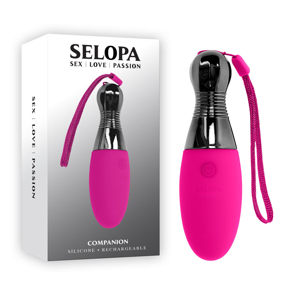 Selopa COMPANION Pink USB Rechargeable Vibrating Egg