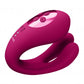 Yoko - Triple Action Vibrator Dual Prongs with Clitoral Pulse Wave - Pink