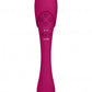 Mirai - Double Ended Pulse Wave & Air Wave Bendable Vibrator - Pink