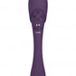 Mirai - Double Ended Pulse Wave & Air Wave Bendable Vibrator - Purple
