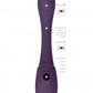 Mirai - Double Ended Pulse Wave & Air Wave Bendable Vibrator - Purple