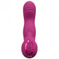 VIVE - Yumi - Rechargeable Triple Motor - G-Spot Finger Motion Vibrator and Flickering Tongue Stimulator - Pink