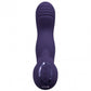 VIVE - Yumi - Rechargeable Triple Motor - G-Spot Finger Motion Vibrator and Flickering Tongue Stimulator - Purple
