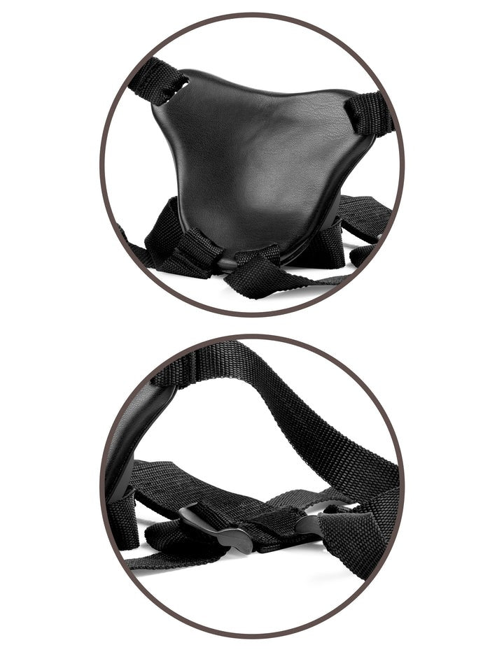 King Cock Elite Comfy Body Dock Strap-On Harness Adjustable Sex Toy