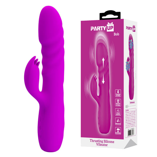 Party Up BOB Thrusting Vibe - Purple