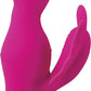 Evolved Flutterfly Rechargeable G Spot Rabbit Vibrator Pink Sex Toy