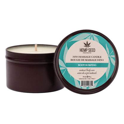 Hemp Seed 3-In-1 Massage Candle