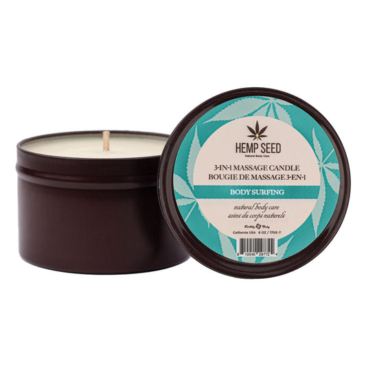 Hemp Seed 3-In-1 Massage Candle