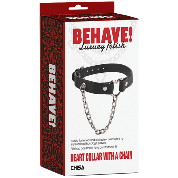 Heart Collar with a Chain