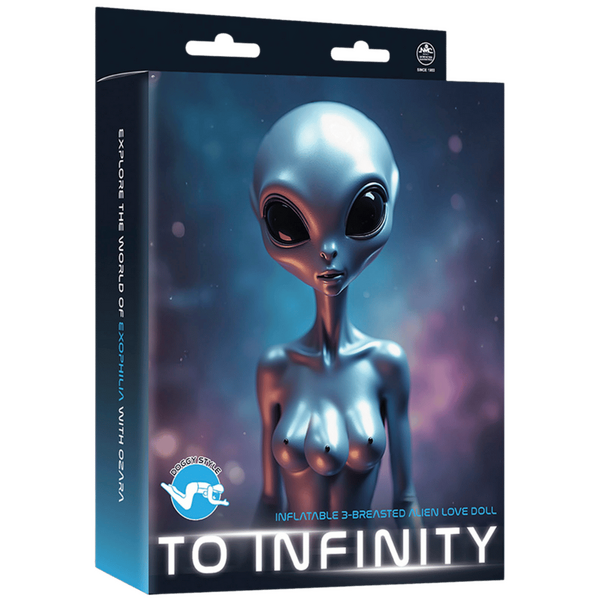 Inflatable 3-Breasted Alien Love Doll -