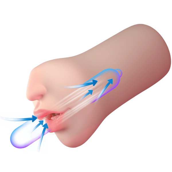 Suction Kiss - Sucking & Vibrating Mouth