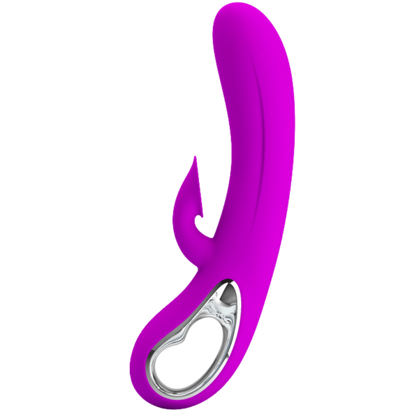 Pretty Love Nicola 2-in-1 G-Spot Rabbit Vibrator Clitoral Stimulator Sucker