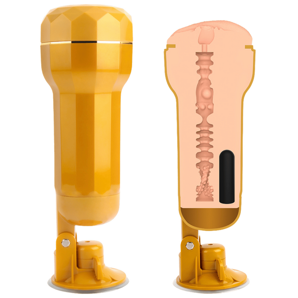 Abbie Realistic Vagina Vibrating Cup