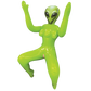 Inflatable 3-Breasted Alien Love Doll -