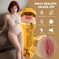 Holly Realistic Vagina Vibrating Cup