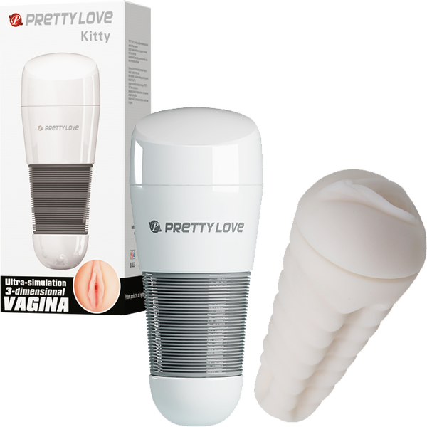 Kitty Vagina Masturbator (Gold)