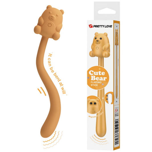 Cute Bear Flirting Stick
