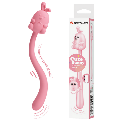 Cute Bunny Flirting Stick