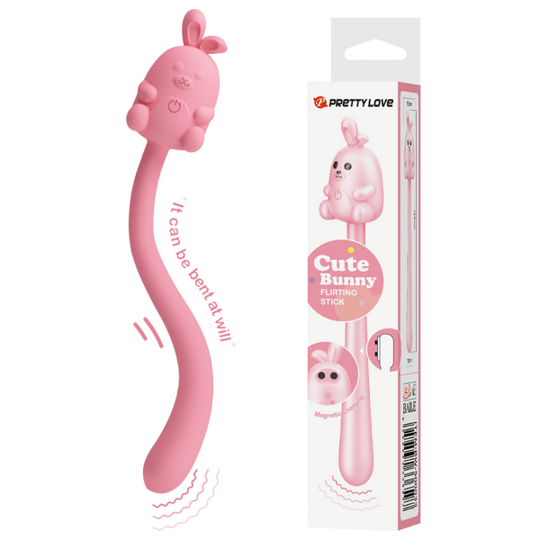 Cute Bunny Flirting Stick