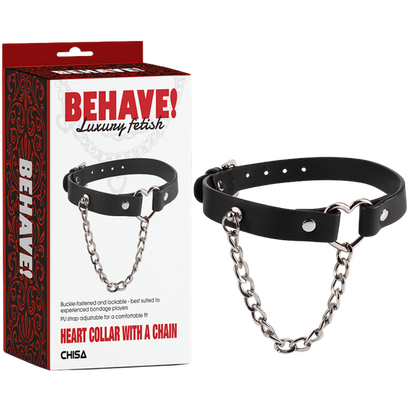 Heart Collar with a Chain