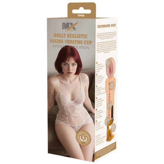 Holly Realistic Vagina Vibrating Cup
