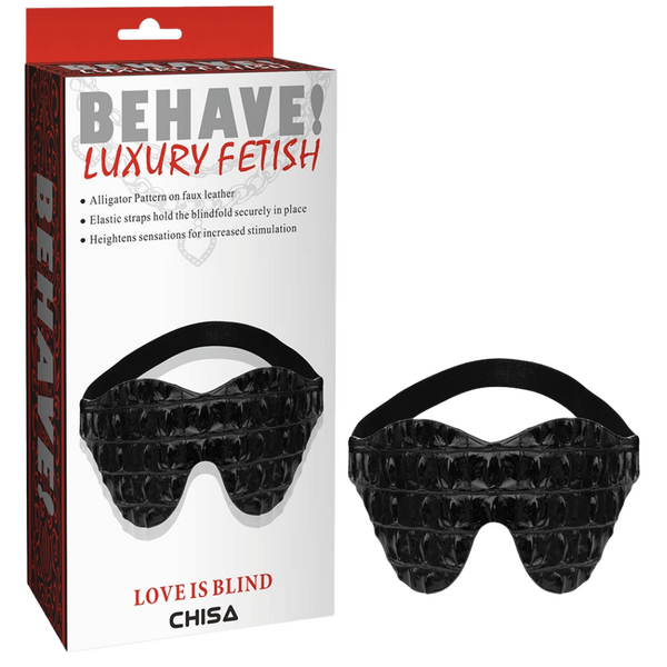 Chisa Love is Blind Blindfold BDSM Eye Mask Bondage Role Play Fetish Sex Toy