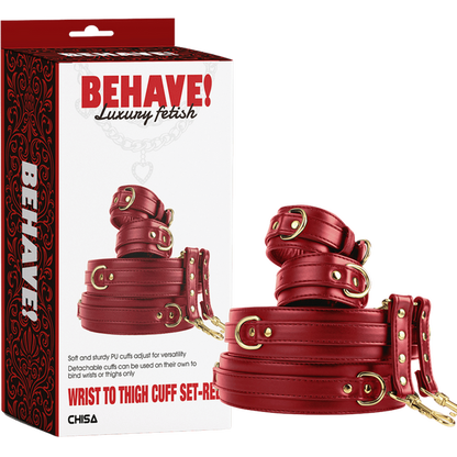 Wrist to Thigh Cuff Set