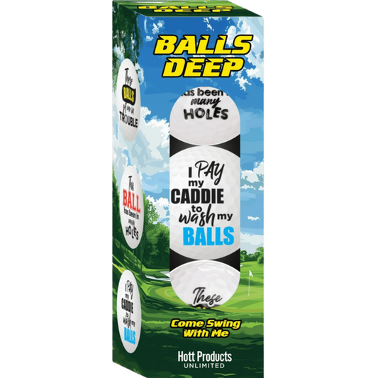 Balls Deep - Novelty Golf Balls