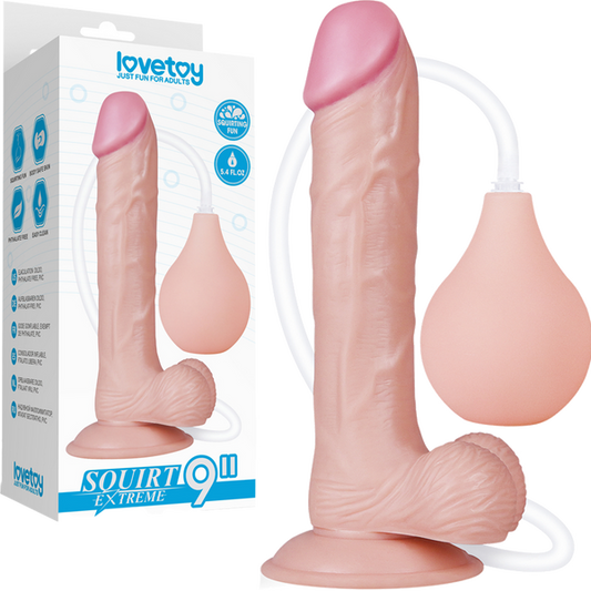 Lovetoy 9'' Squirt Extreme Dildo