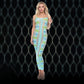 LAPDANCE Blue Horizon Maxi Dress