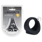 LEVELZ Silicone Cock & Ball Harness - Black