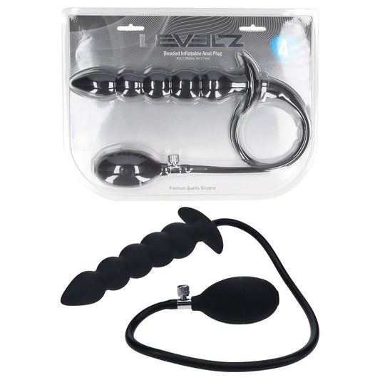LEVELZ Beaded Inflatable Anal Plug