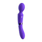 De39: Double-Ended Luv Wand - Dark Purple