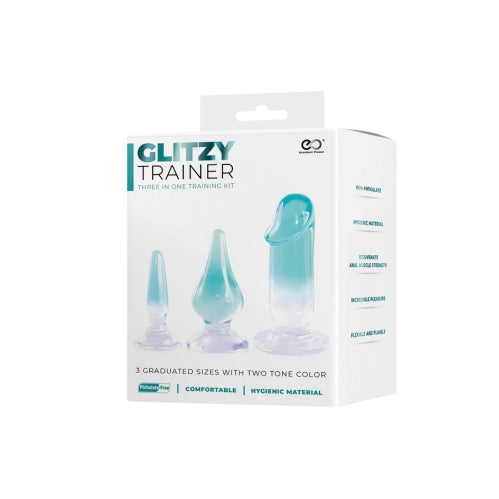 Glitzy Trainer 3 in 1 PVC Mulit Kit - Transparent