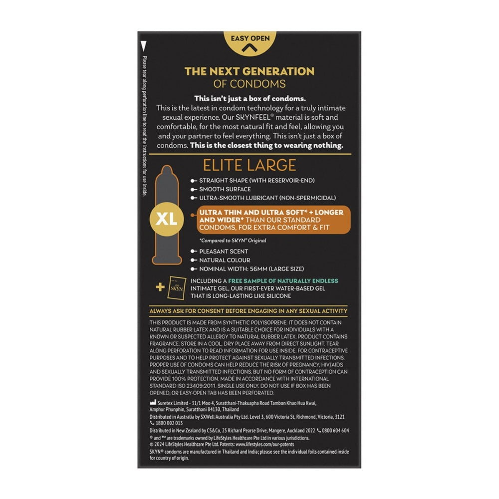 SKYNÂ® ELITE LARGE 10pk