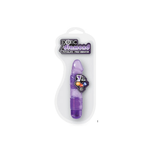 Exotic Diamond 7" PVC Vibrator
