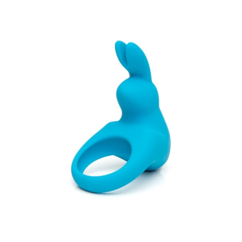 Happy Rabbit Rechargeable Silicone Rabbit Cock Ring Blue