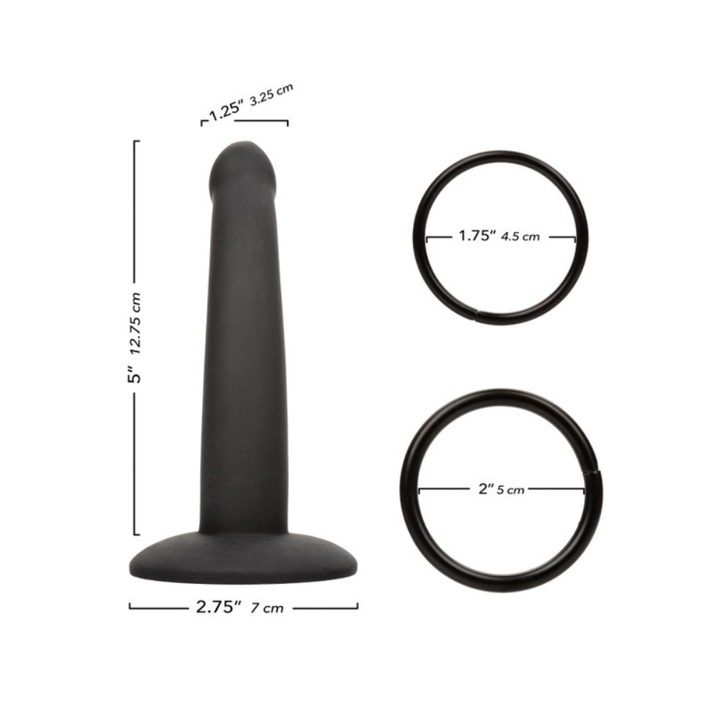 OnyxxxÂª Thigh Strap with Silicone Probe