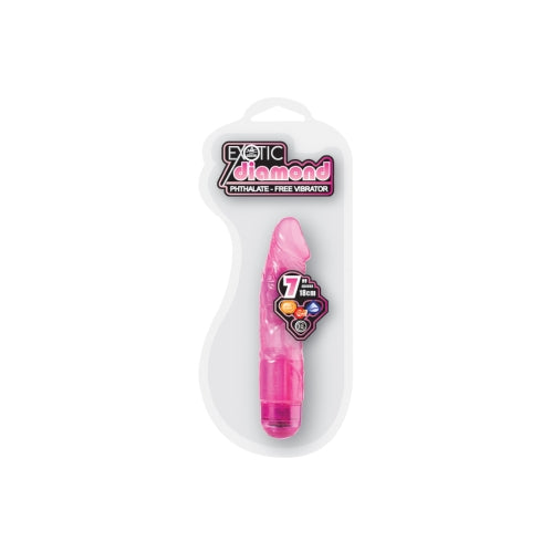 Exotic Diamond 7" PVC Vibrator