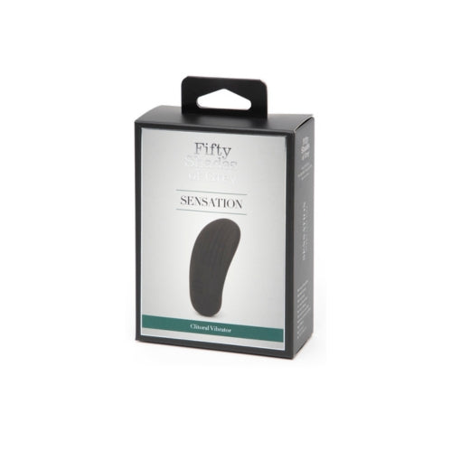 Fifty Shades of Grey Sensation Rechargeable Clitoral Vibrator Black