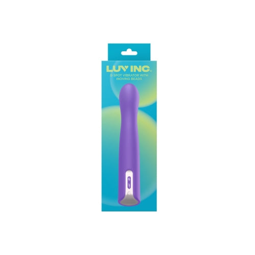Gb63: G Spot Vibrator With Moving Beads - Purple