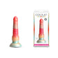 Colours Stacked - 6'' Dildo - Red/Gold