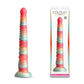 Colours Stacked - 12'' Dildo - Red/Gold