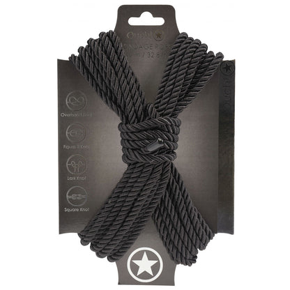 OUCH! Bondage Rope - 10 M - Black