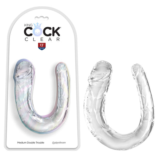 King Cock Clear Medium Double Trouble