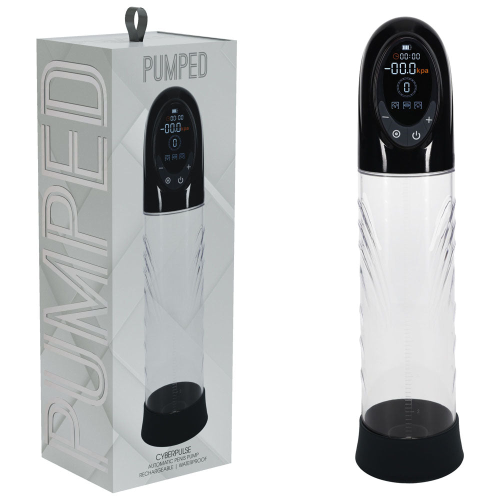PUMPED CyberPulse Automatic Penis Pump - Black