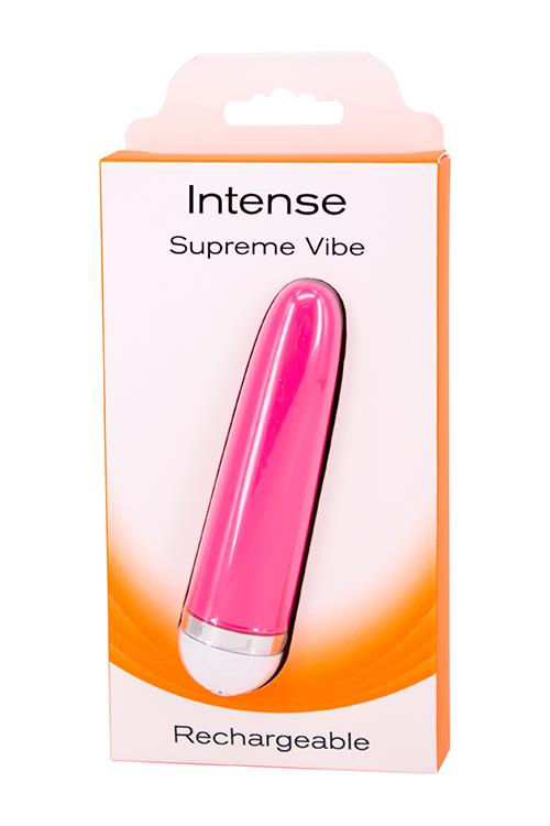 Seven Creations Rechargeable Bullet Intense Supreme Vibrator Pink