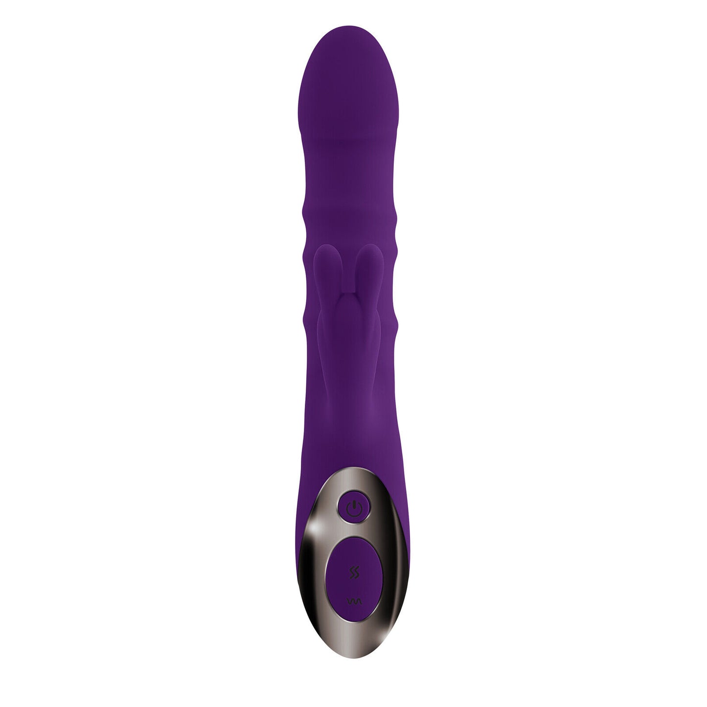 Playboy Pleasure HOP TO IT Thrusting G Spot Rabbit Vibrator Telescopic Sex Toy